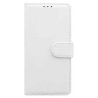 Book Case Telefoonhoesje voor de Xiaomi Mi Note 10 Lite Wit met Pasjeshouder - thumbnail