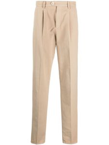 Brunello Cucinelli pantalon chino en coton - Tons neutres