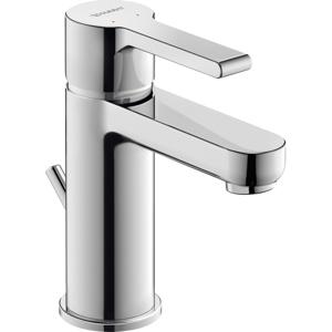 Duravit B.2 wastafelmengkraan met waste S-size chroom b21010001010