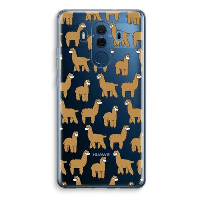 Alpacas: Huawei Mate 10 Pro Transparant Hoesje