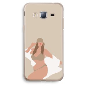 One of a kind: Samsung Galaxy J3 (2016) Transparant Hoesje
