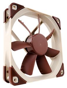 Noctua NF-S12A ULN PC-ventilator Bruin, Beige (b x h x d) 120 x 120 x 25 mm