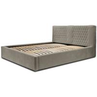 Trae Mobler Montana 180 x 200 cm Gestoffeerd Bed Taupe