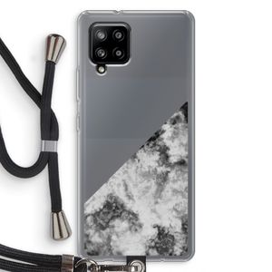 Onweer: Samsung Galaxy A42 5G Transparant Hoesje met koord