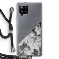 Onweer: Samsung Galaxy A42 5G Transparant Hoesje met koord