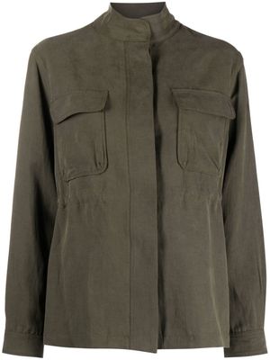 Woolrich veste cintrée à fermeture dissimulée - Vert