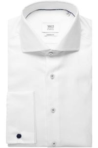 ETERNA 1863 Modern Fit Overhemd wit, Effen