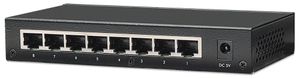 Intellinet 8-Port Fast Ethernet Office Switch Fast Ethernet (10/100) Zwart