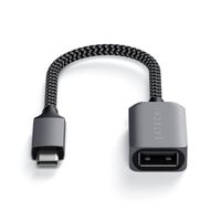 Satechi ST-UCATCM USB-kabel USB 3.2 Gen 1 (3.1 Gen 1) USB C USB A Grijs - thumbnail