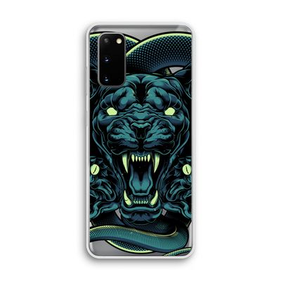 Cougar and Vipers: Samsung Galaxy S20 Transparant Hoesje