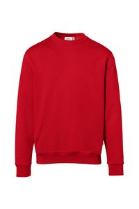Hakro 570 Sweatshirt organic cotton GOTS - Red - XS