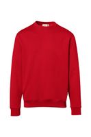 Hakro 570 Sweatshirt organic cotton GOTS - Red - XS
