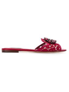 Dolce & Gabbana sandales Bianca - Rouge