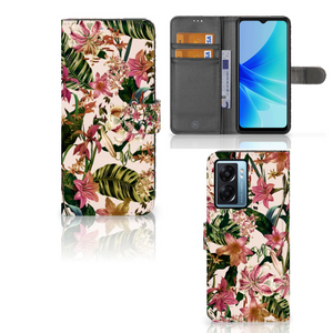 OPPO A77 5G | A57 5G Hoesje Flowers