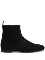 Giuseppe Zanotti bottines en cuir à fermeture zippée - Noir