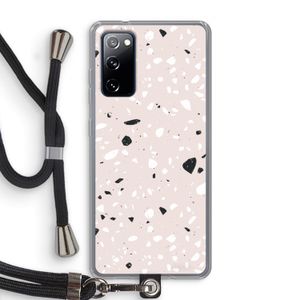 Terrazzo N°20: Samsung Galaxy S20 FE / S20 FE 5G Transparant Hoesje met koord