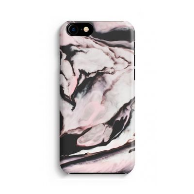 Roze stroom: Volledig geprint iPhone SE 2020 Hoesje