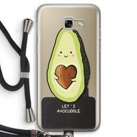 Avocuddle: Samsung Galaxy A5 (2017) Transparant Hoesje met koord