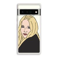 Mary Kate: Google Pixel 6 Pro Transparant Hoesje