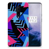OnePlus 7 Pro | TPU Hoesje | Funky Triangle