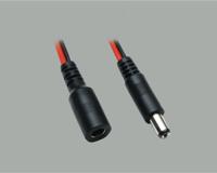 BKL Electronic Laagspannings-verlengkabel Laagspanningsstekker - Laagspanningsbus 5.5 mm 2.1 mm 5.5 mm 2.5 mm 3.00 m 1 stuk(s)