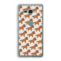 Pony: Sony Xperia XZ2 Compact Transparant Hoesje