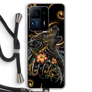 Huilende Wolf: Xiaomi Mi Mix 4 Transparant Hoesje met koord