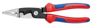 KNIPEX Elektro-Installatietang 13 82 200 tang slank ontwerp, geschroefde verbinding