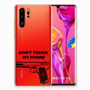 Huawei P30 Pro Silicone-hoesje Pistol DTMP