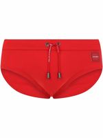 Dolce & Gabbana slip de bain à logo - Rouge