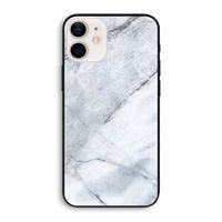 Witte marmer: iPhone 12 Biologisch afbreekbaar hoesje