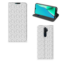 OPPO A5 (2020) | A9 (2020) Hoesje met Magneet Stripes Dots - thumbnail