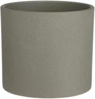 Mica Decorations bloempot Era rond 19.5x17.5cm zandgroen