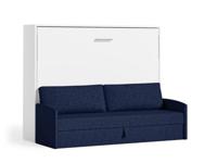 Tweepersoons Opklapbed 140x190cm - Couple - blauwe bank - Polyether - tot 80 KG