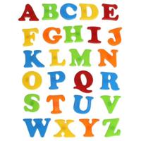 Gerimport Alfabet letters set - 26x stuks - magnetisch - 4 cm - magneet - koelkast - whiteboard