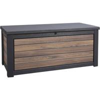 Leen Bakker - Opbergbox Rosewood - 630L - Kunststof - Bruin - 155.1x72.4x69.4 Cm