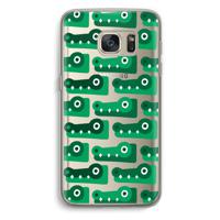 Crocs: Samsung Galaxy S7 Transparant Hoesje - thumbnail