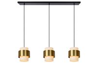 Lucide Firmin hanglamp 110cm 3x E27 goud mat - thumbnail