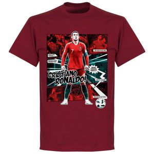 Ronaldo Portugal Comic T-Shirt