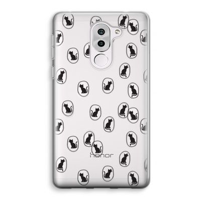 Miauw: Honor 6X Transparant Hoesje