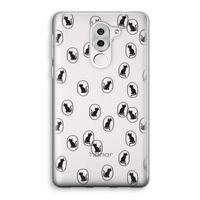 Miauw: Honor 6X Transparant Hoesje