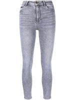 Philipp Plein jean skinny court à effet délavé - Gris - thumbnail