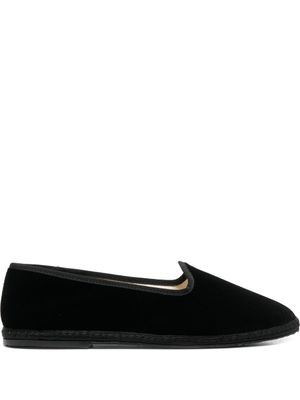 Scarosso mocassins à empiècements - Noir