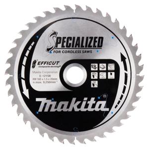 Makita Cirkelzaagblad voor WPC | Efficut | Ø 165mm Asgat 20mm 40T - E-12158