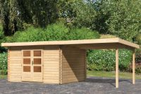 Woodfeeling | Tuinhuis Bastrup 7 met Overkapping 3,0 - thumbnail