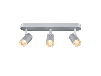 SLV Led opbouwspotNoblo 3x8w - 2700K - 12,5cm zilvergrijs - 1002978