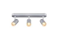 SLV Led opbouwspotNoblo 3x8w - 2700K - 12,5cm zilvergrijs - 1002978