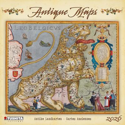 Antique Maps Kalender 2026