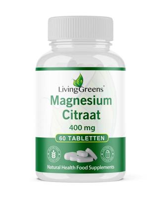 Livinggreens Magnesium citraat 400mg