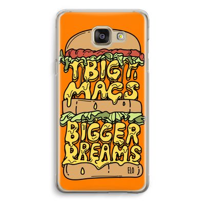 Big Macs Bigger Dreams: Samsung Galaxy A5 (2016) Transparant Hoesje